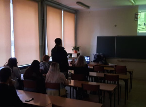 Spotkanie z dyplomatą z Ambasady Stanów Zjednoczonych