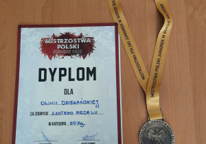 medal i dyplom